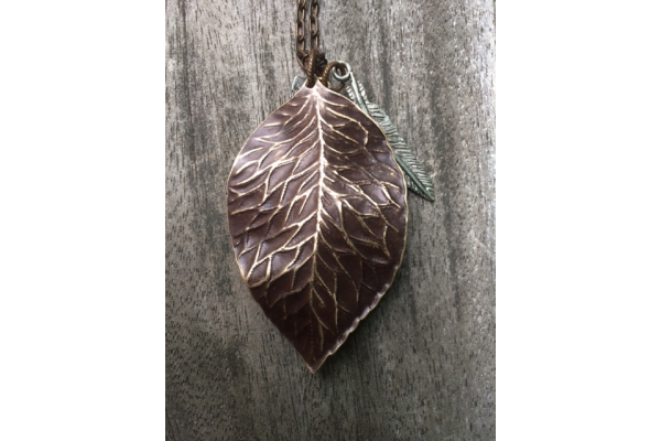 Fearless Statement Pendant - Back