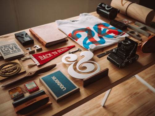 A Crowded Work Table