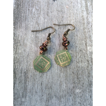 Green Vogue Deco Medallian