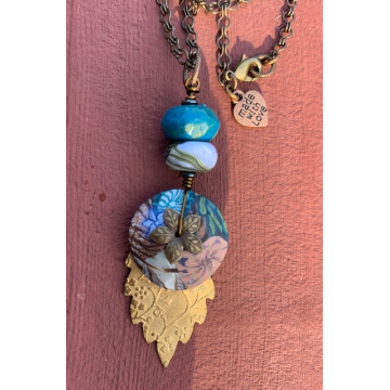 Autumn Wafer Pendant 2